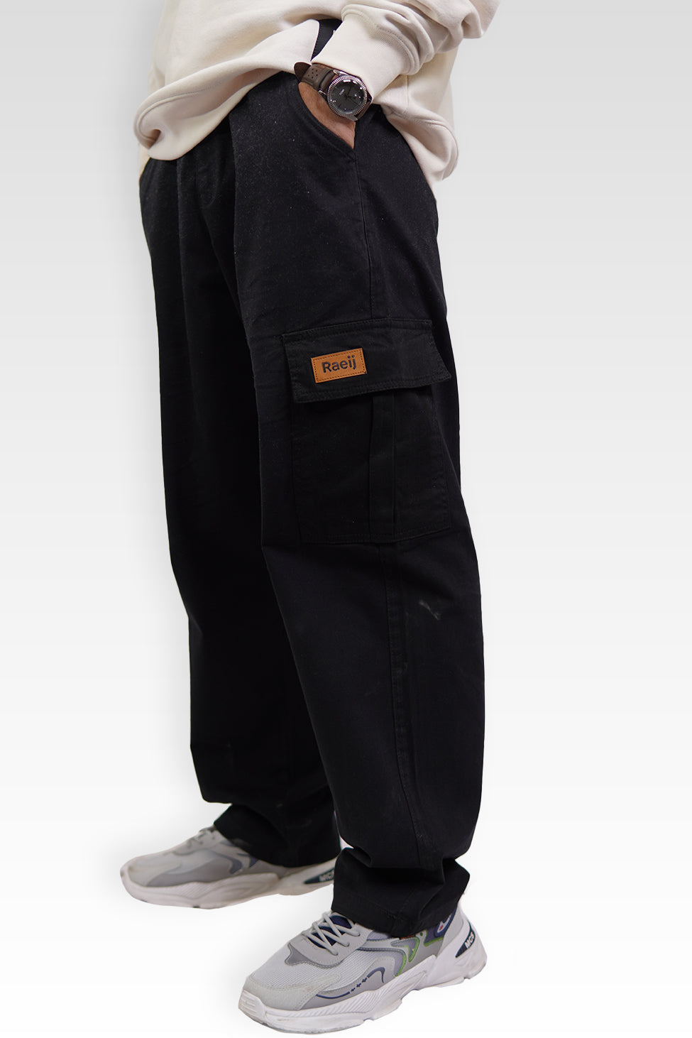 Cargo Black Trouser