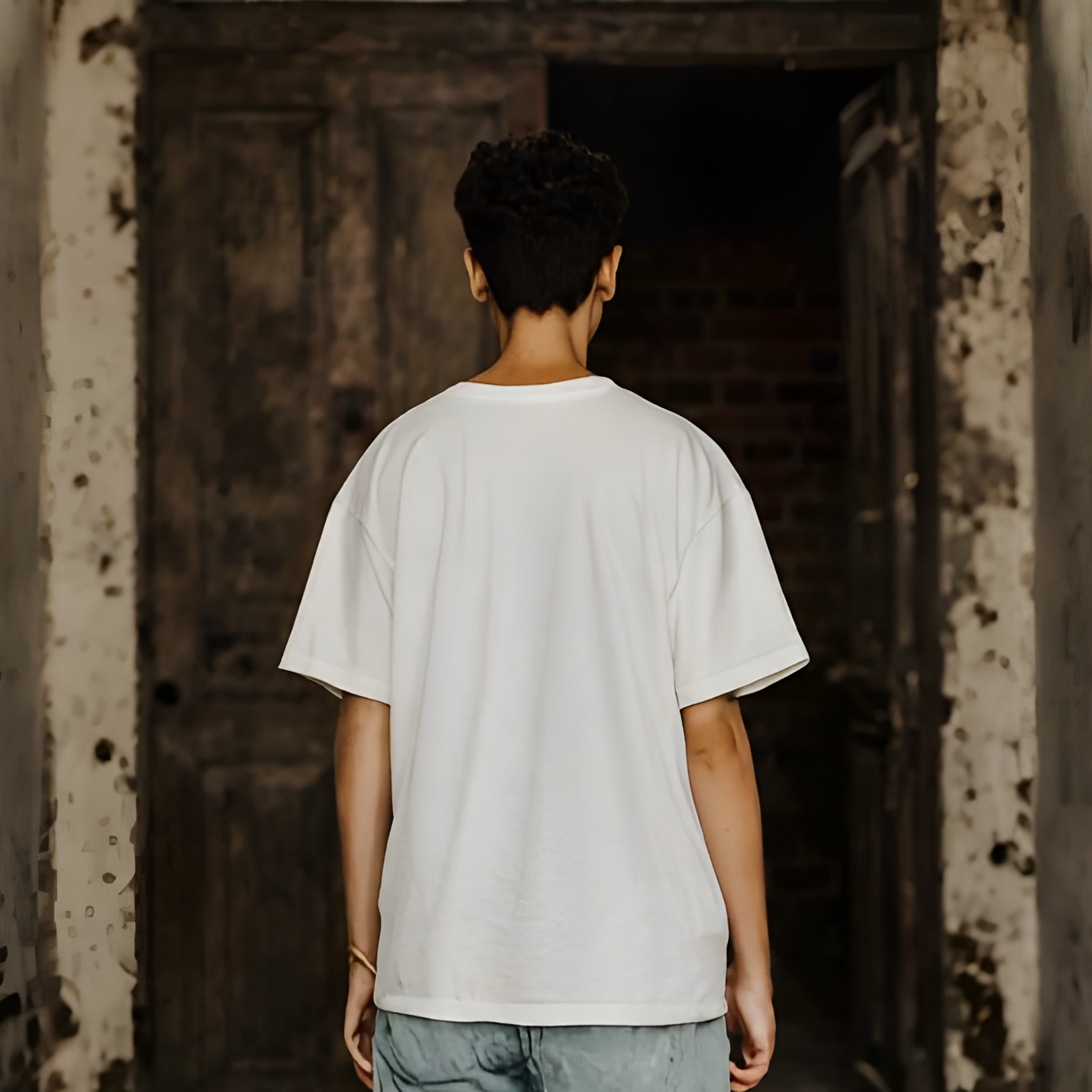 Basic Oversized White Tee