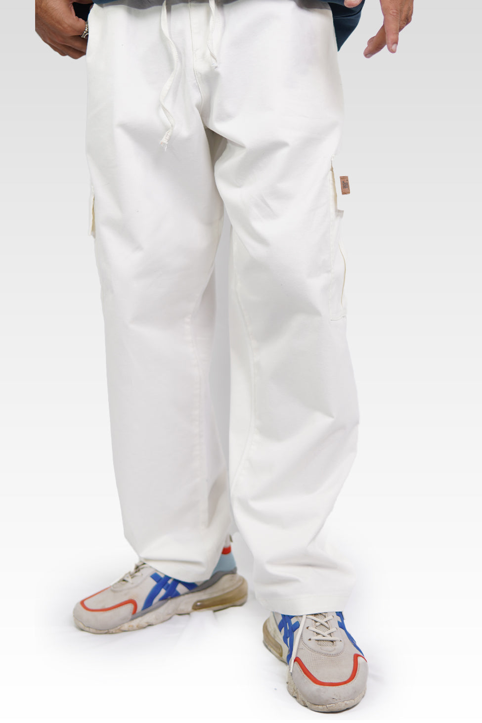Cargo White Trouser