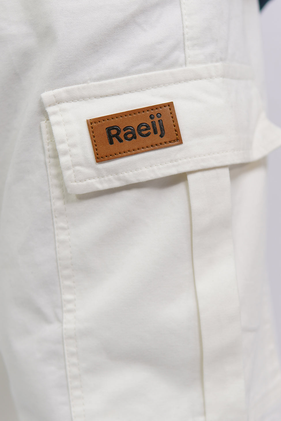 Cargo White Trouser