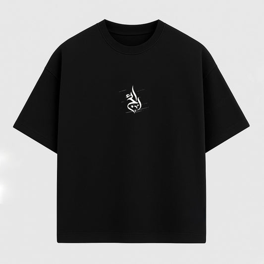 Basic Oversized Black Tee