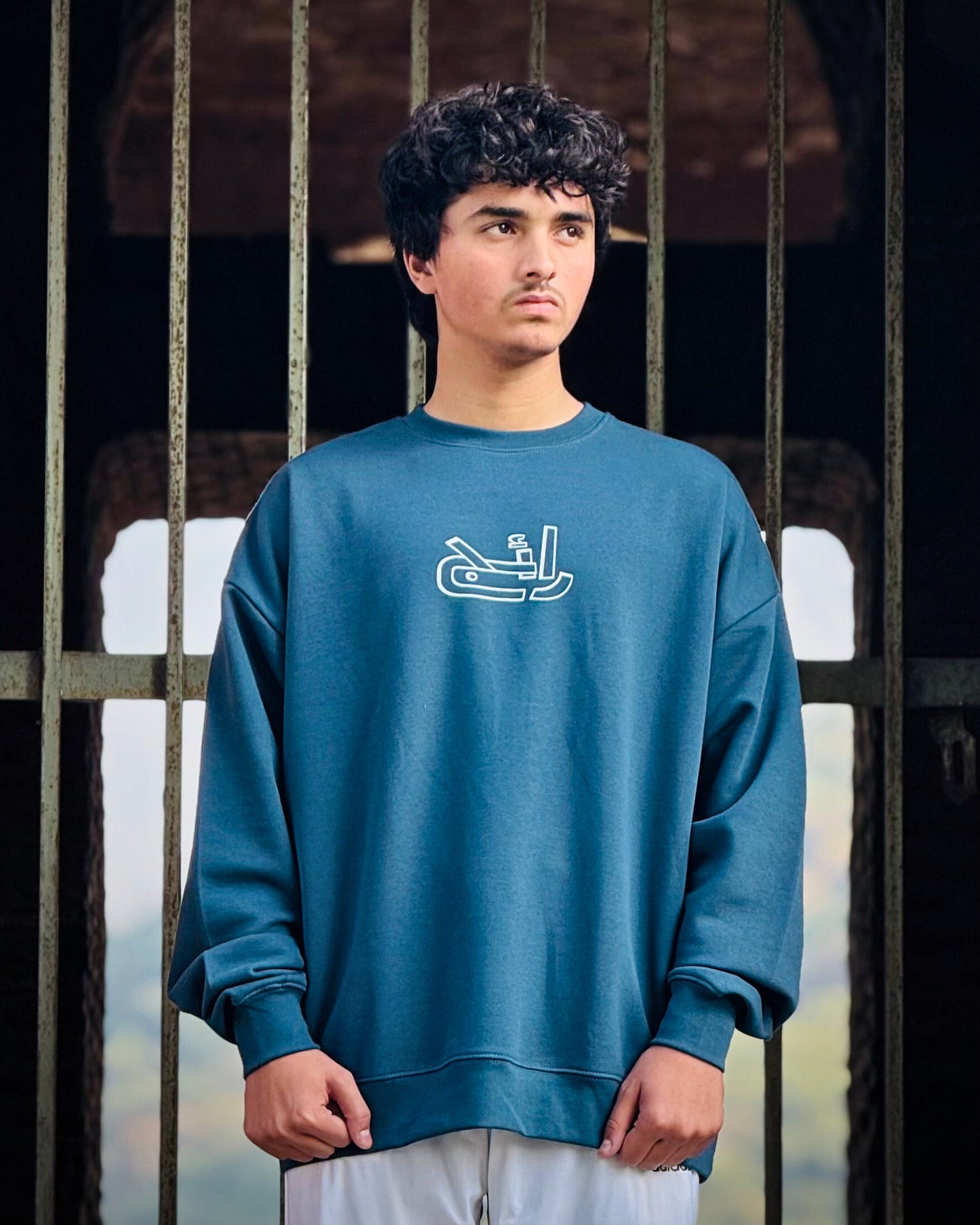 Basic Sweatshirt Blue