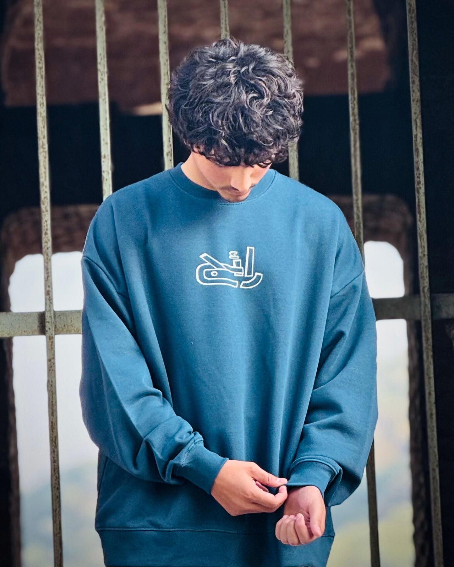 Basic Sweatshirt Blue