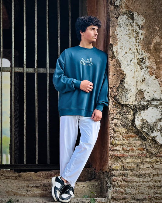 Basic Sweatshirt Blue