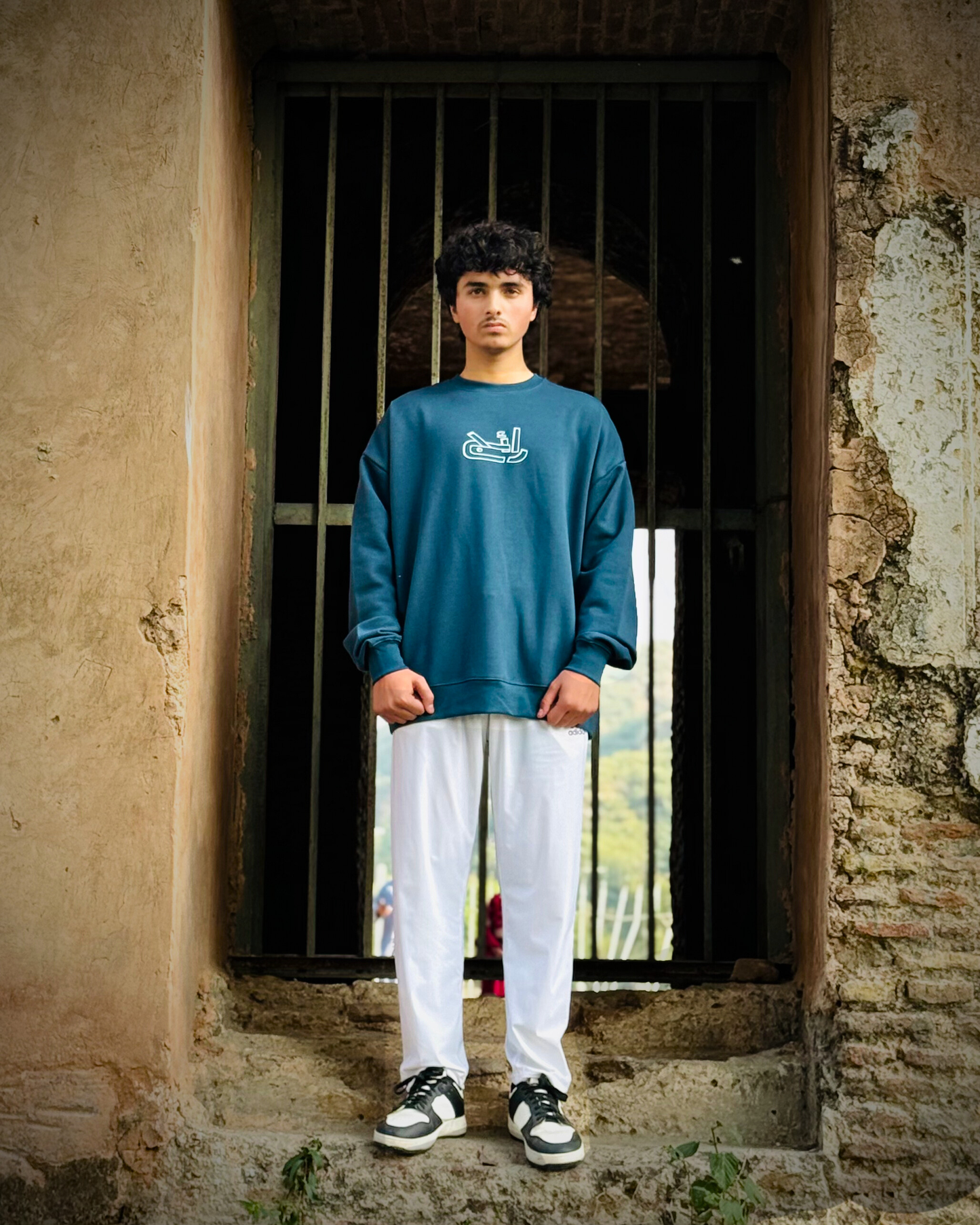 Basic Sweatshirt Blue