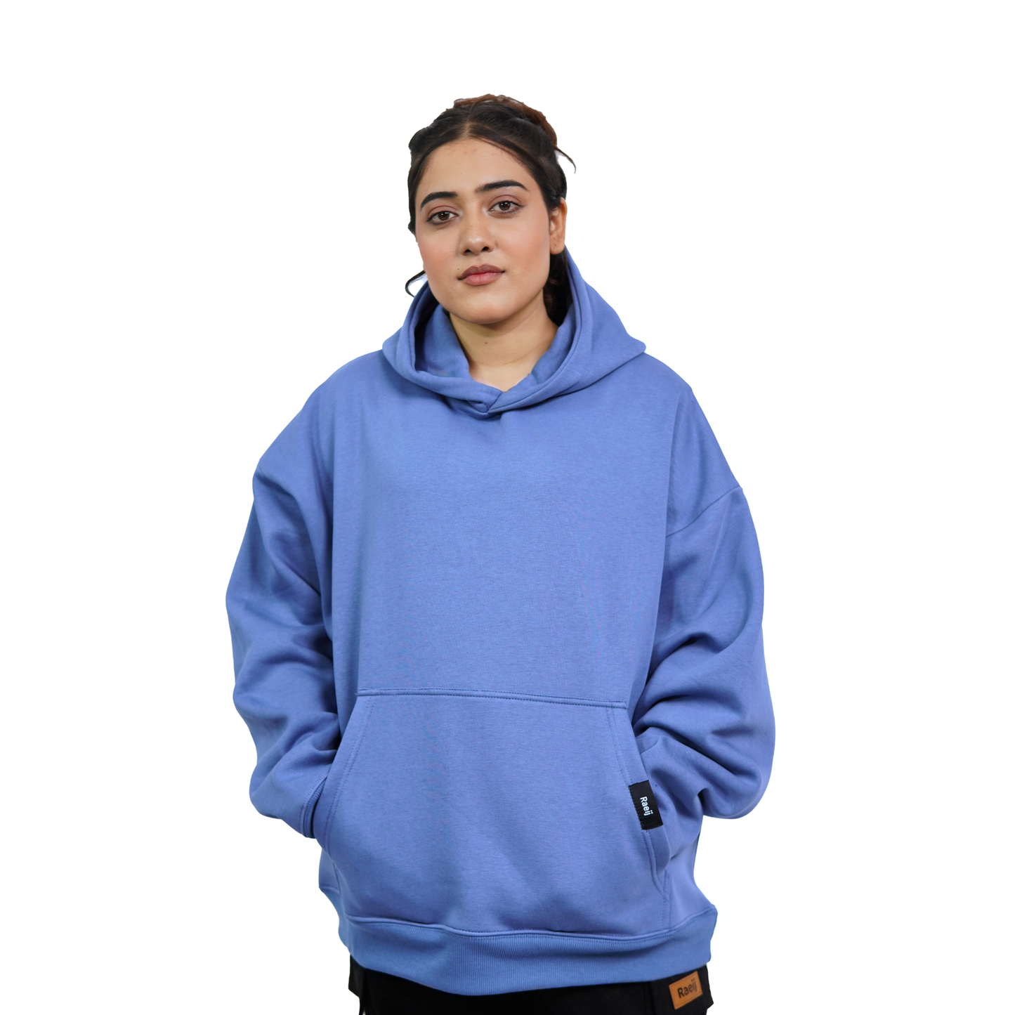Blue Oversized Hoodie