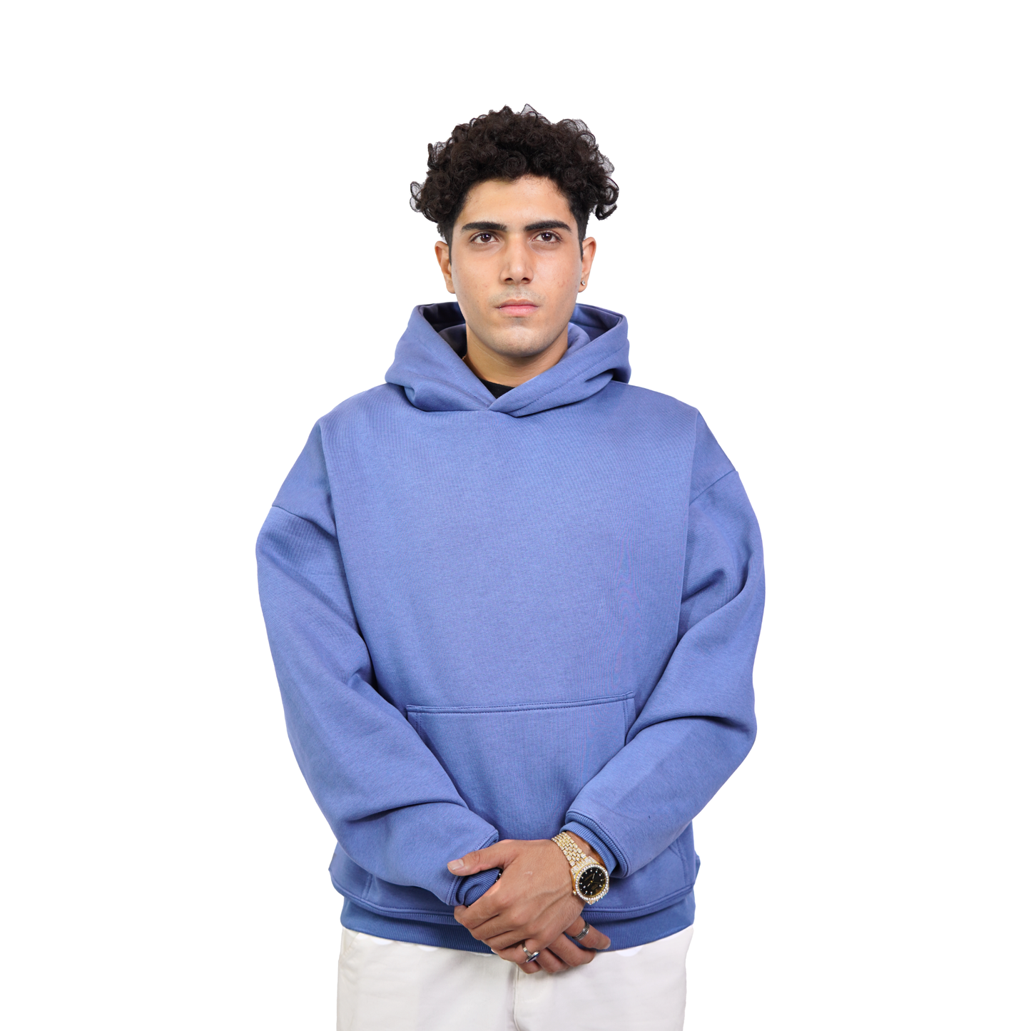 Blue Oversized Hoodie