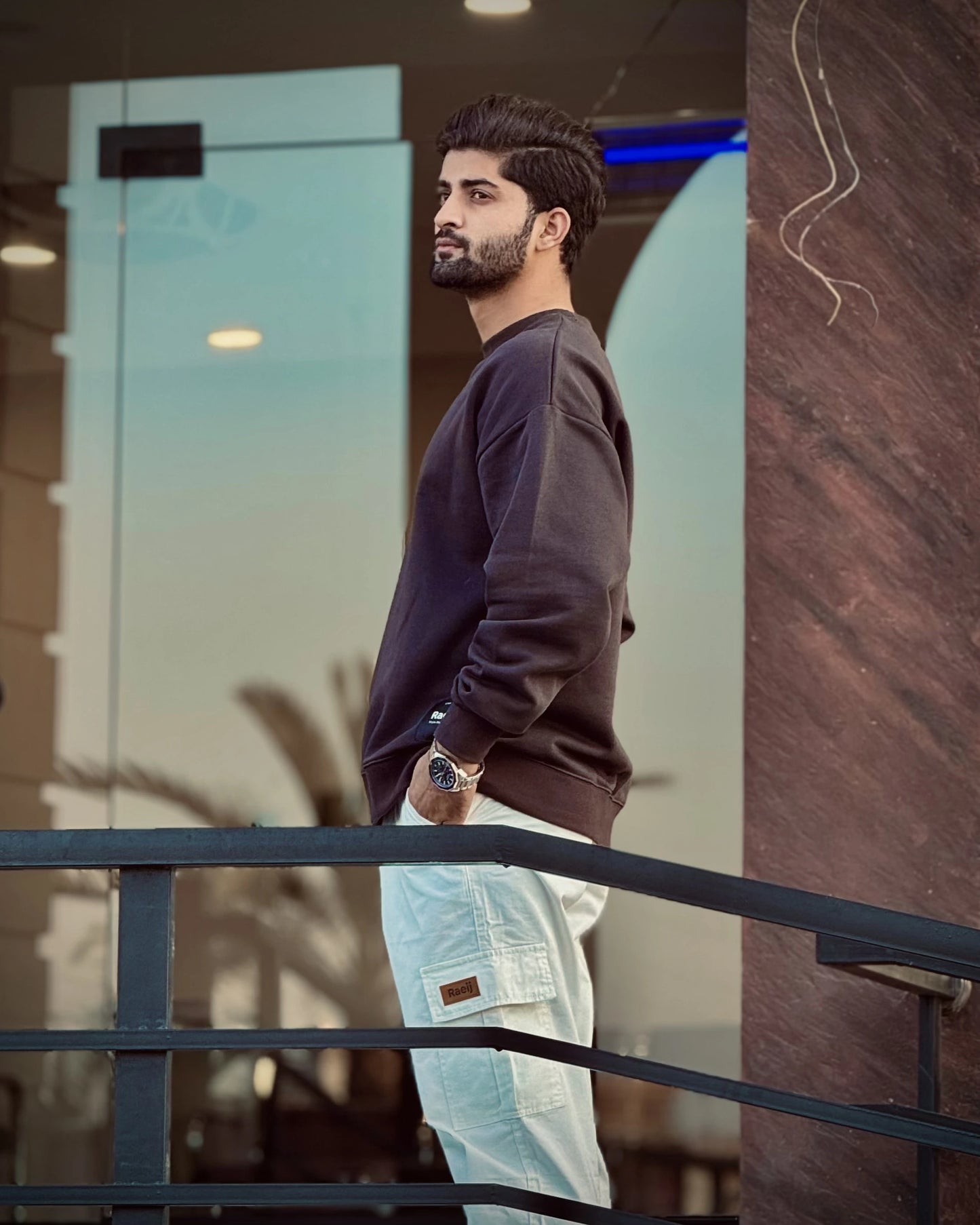 Basic Sweatshirt Brown