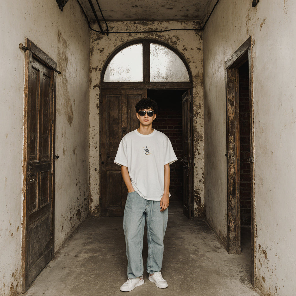 Basic Oversized White Tee