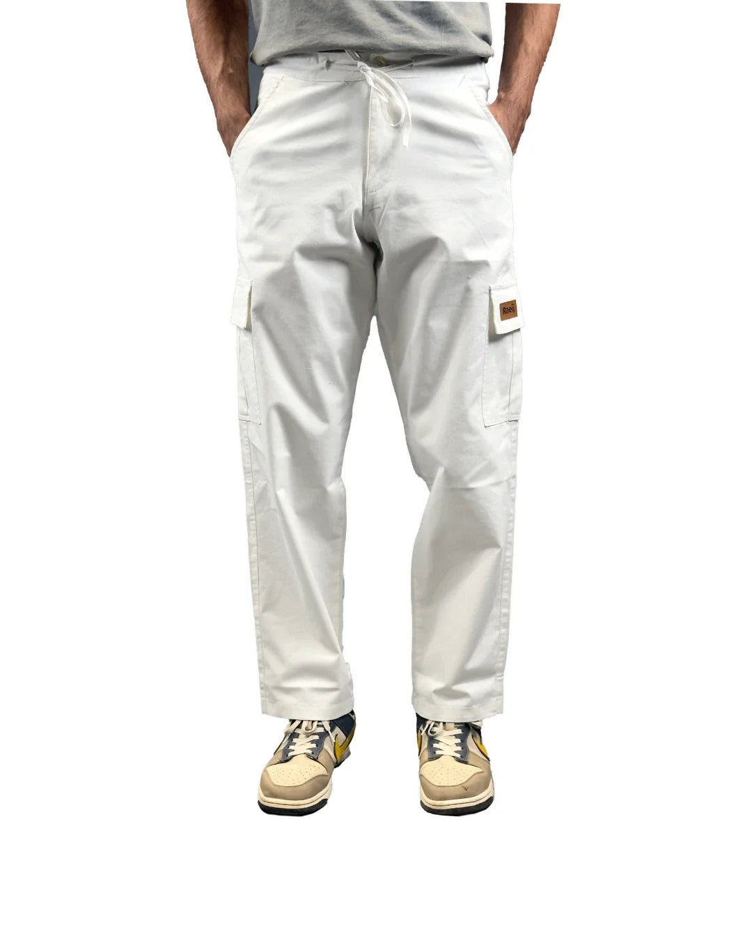 Cargo White Trouser