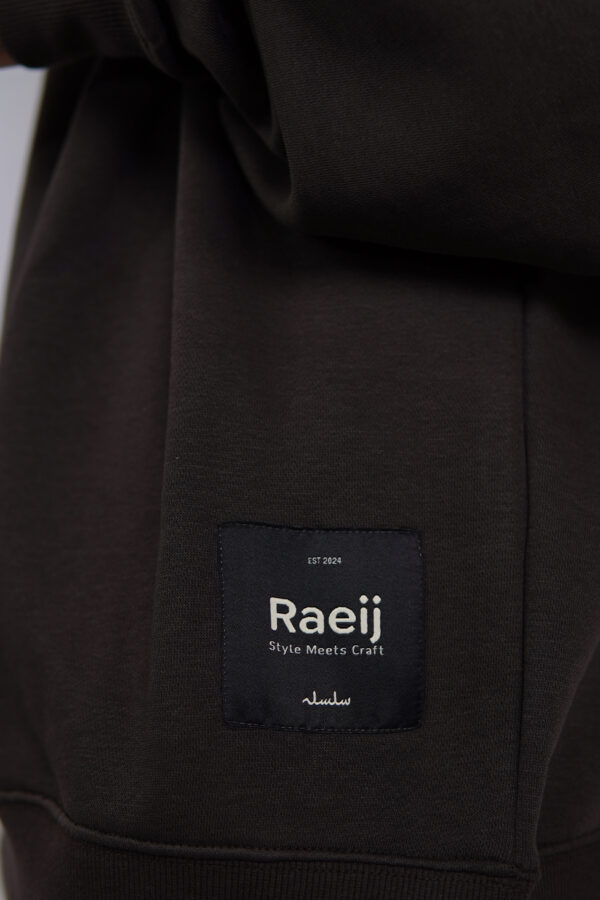 Brown Oversized Sweatshirt - Image 7