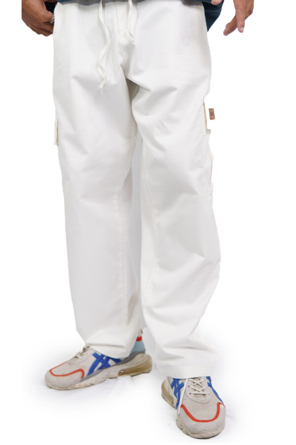 White Cargo Trouser - Image 6