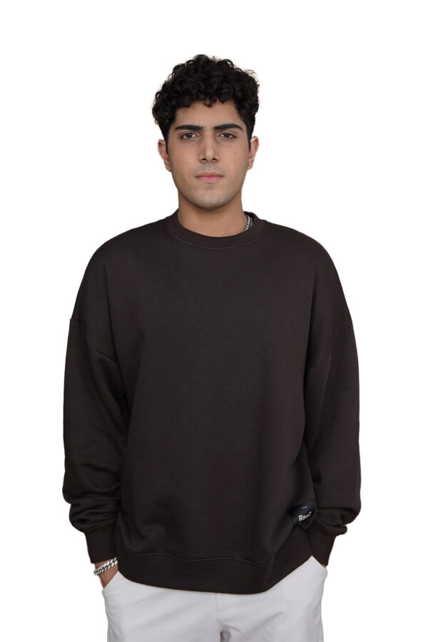 Brown Oversized Sweatshirt
