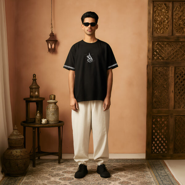 The Calligrapher’s Mark Oversized Tee - Image 3